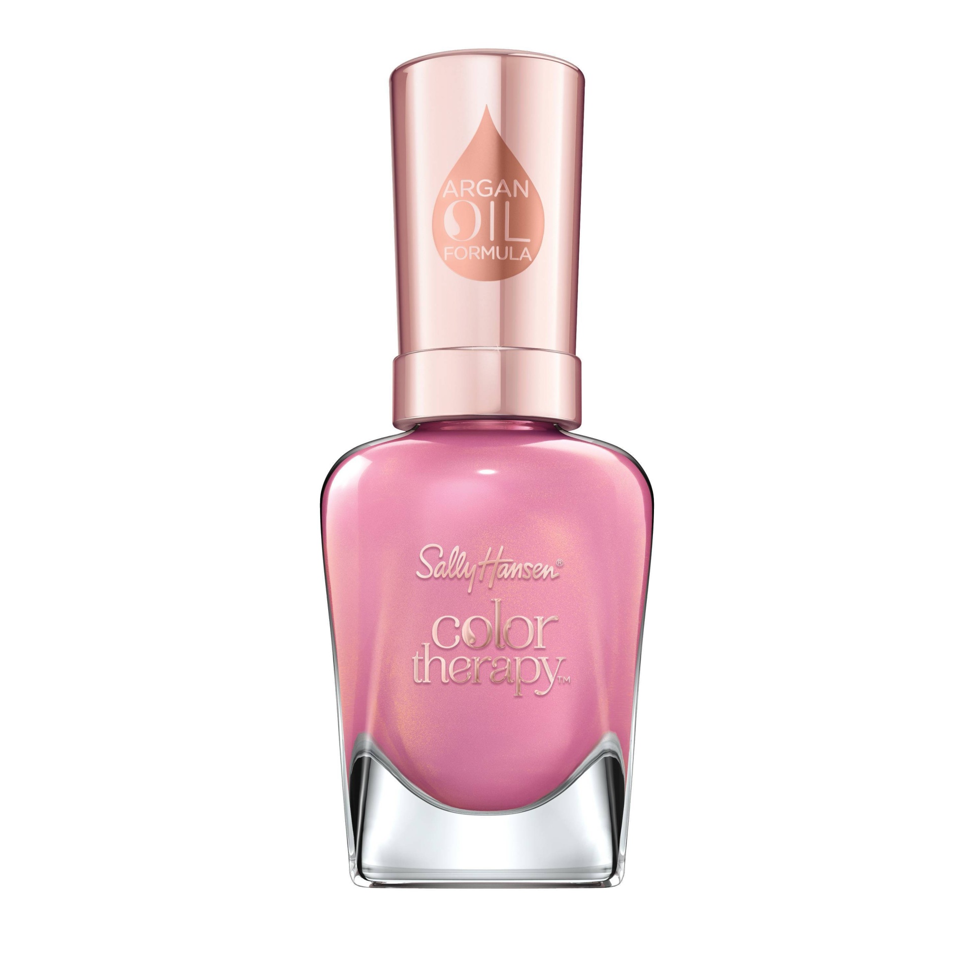 slide 1 of 4, Sally Hansen Color Therapy Nail Polish - 270 Mauve Mantra - 0.5 fl oz, 1 ct