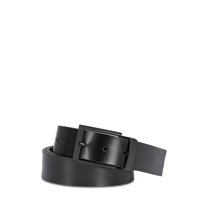 slide 1 of 4, SWISSGEAR Men's Matte Buckle Reversible Belt - Black/Brown XL, 1 ct