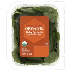 Know & Love Organic Baby Spinach 5Oz