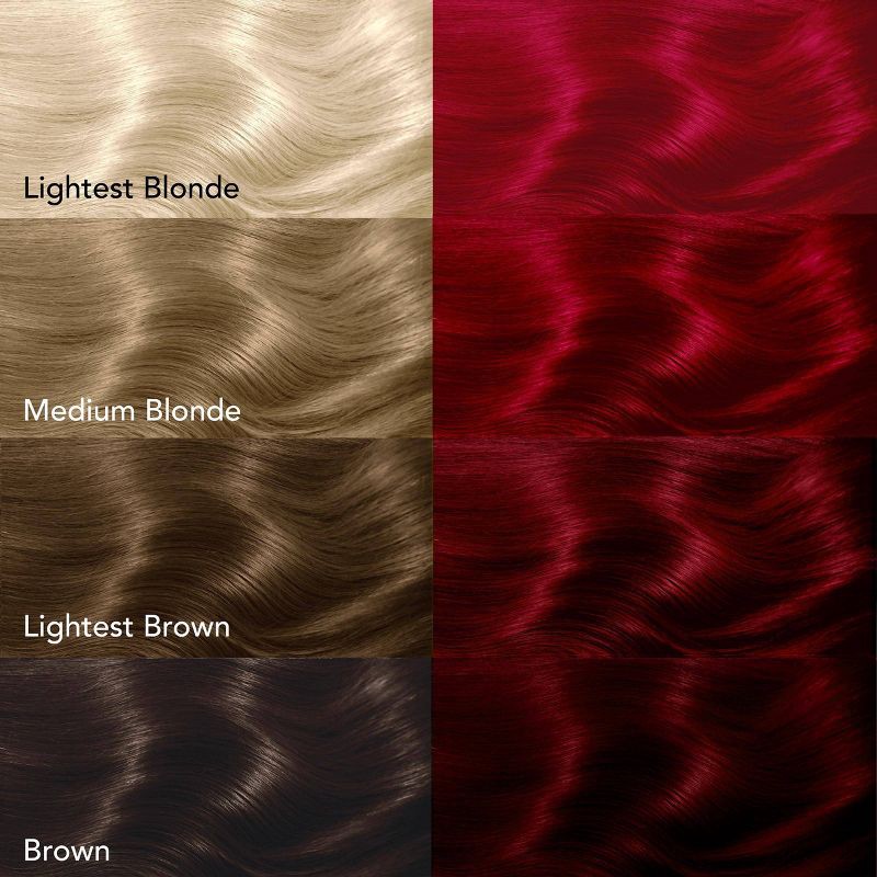 slide 6 of 9, Splat Midnight Kit Semi Permanent Hair Color - Ruby - 6.75 fl oz, 6.75 fl oz