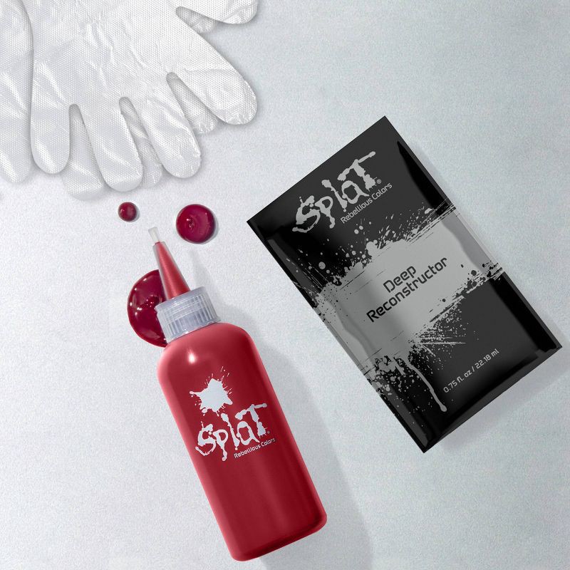 slide 6 of 7, Splat Midnight Kit Semi Permanent Hair Color - Ruby - 6.75 fl oz, 6.75 fl oz