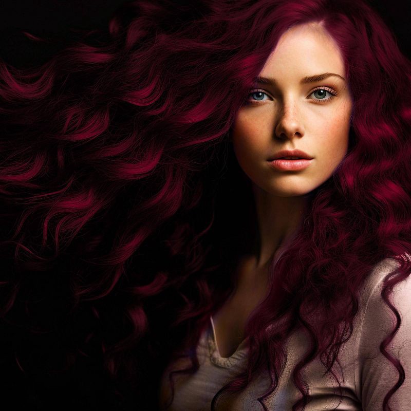 slide 8 of 9, Splat Midnight Kit Semi Permanent Hair Color - Ruby - 6.75 fl oz, 6.75 fl oz