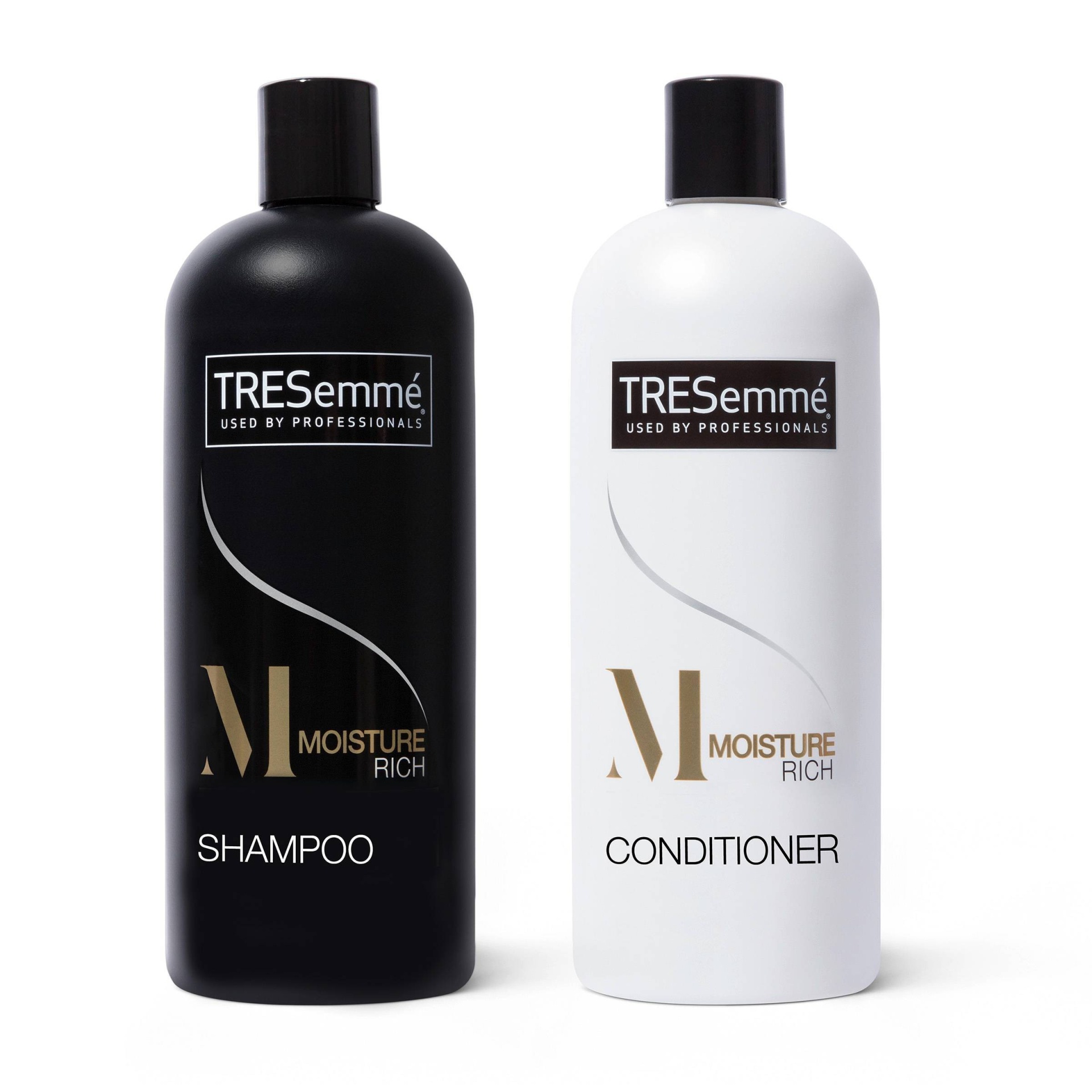 slide 1 of 6, Tresemme Moisture Rich Shampoo and Conditioner - 56 fl oz/2ct, 56 fl oz, 2 ct