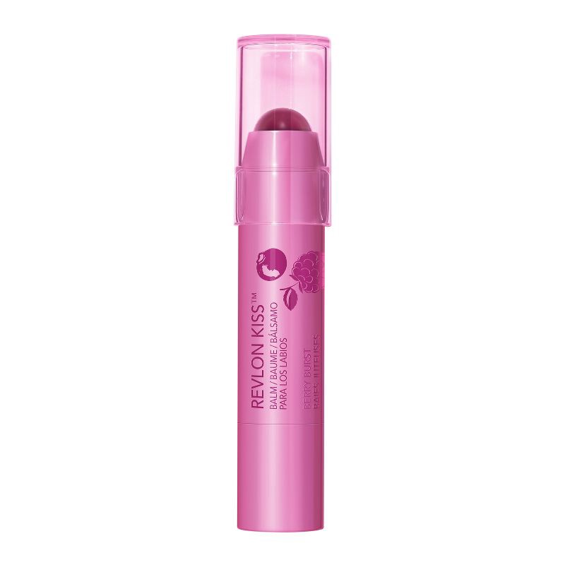 slide 2 of 8, Revlon Kiss Lip Balm with SPF 035 Berry Burst - 0.09oz, 0.09 oz