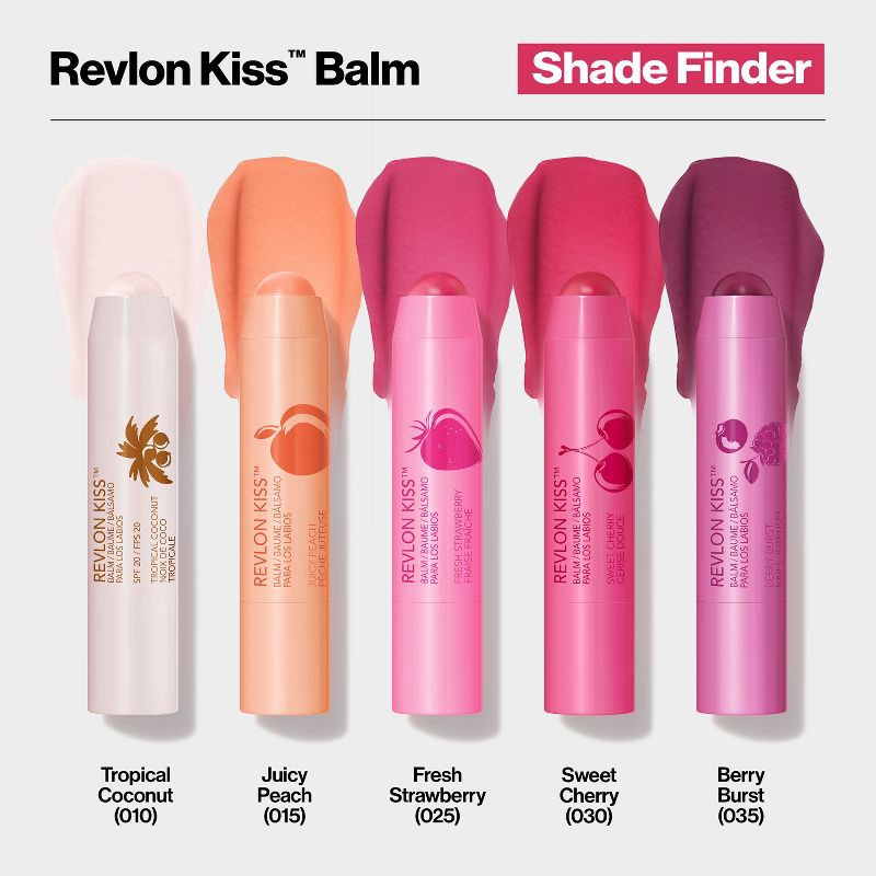 slide 6 of 8, Revlon Kiss Lip Balm with SPF 035 Berry Burst - 0.09oz, 0.09 oz