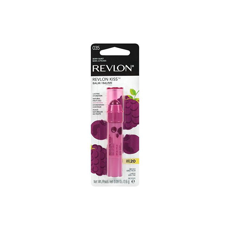 slide 7 of 8, Revlon Kiss Lip Balm with SPF 035 Berry Burst - 0.09oz, 0.09 oz