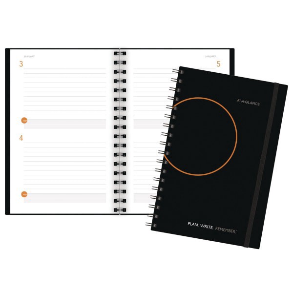 slide 2 of 5, At-A-Glance Undated Planning Notebook - Gray, 1 ct