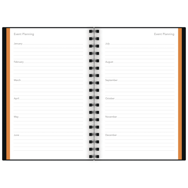 slide 5 of 5, At-A-Glance Undated Planning Notebook - Gray, 1 ct