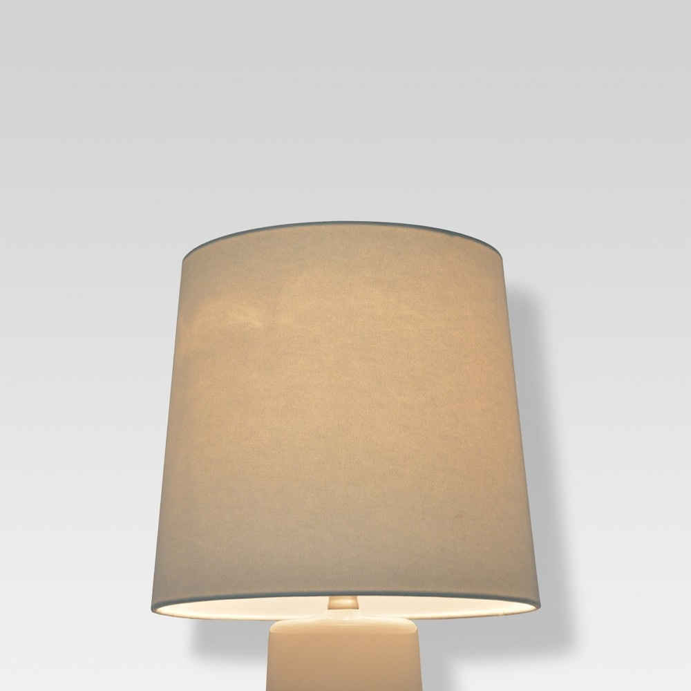 slide 3 of 3, Tall Replacement Shade Mod Drum White - Threshold, 1 ct