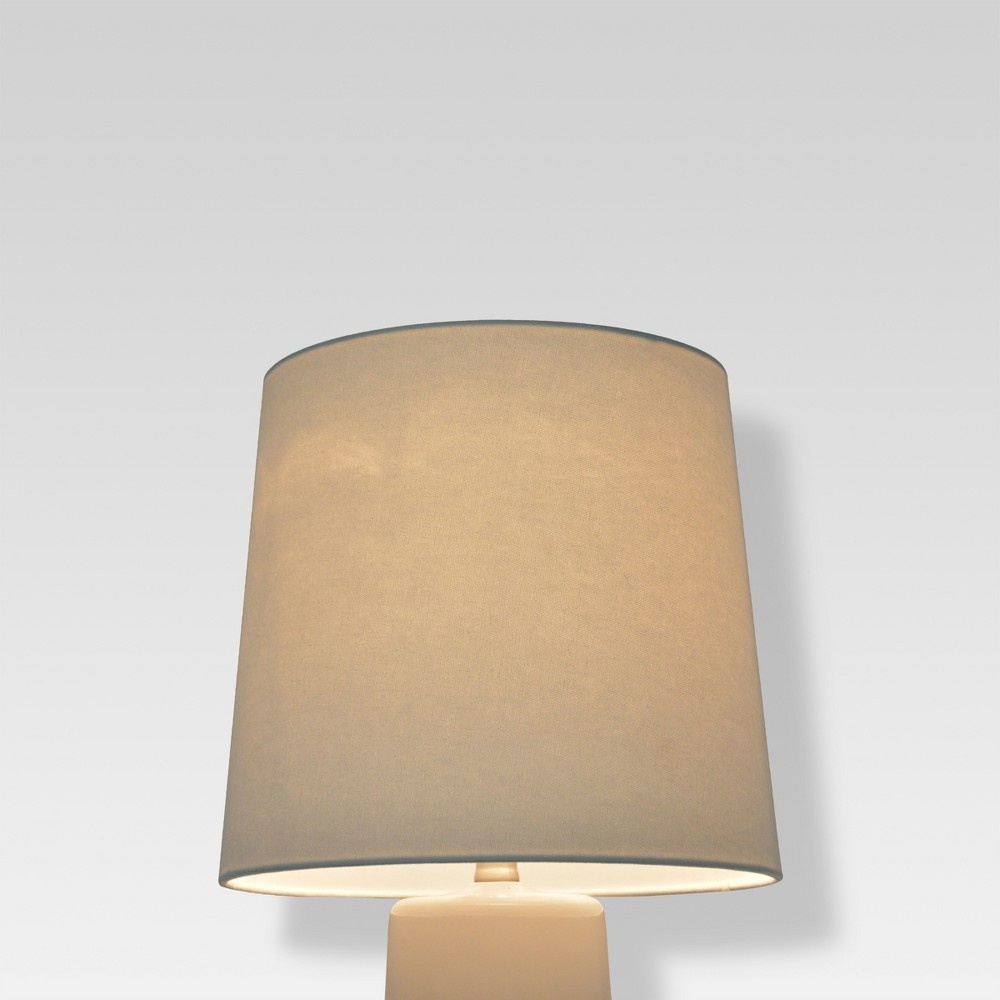 slide 2 of 3, Tall Replacement Shade Mod Drum White - Threshold, 1 ct