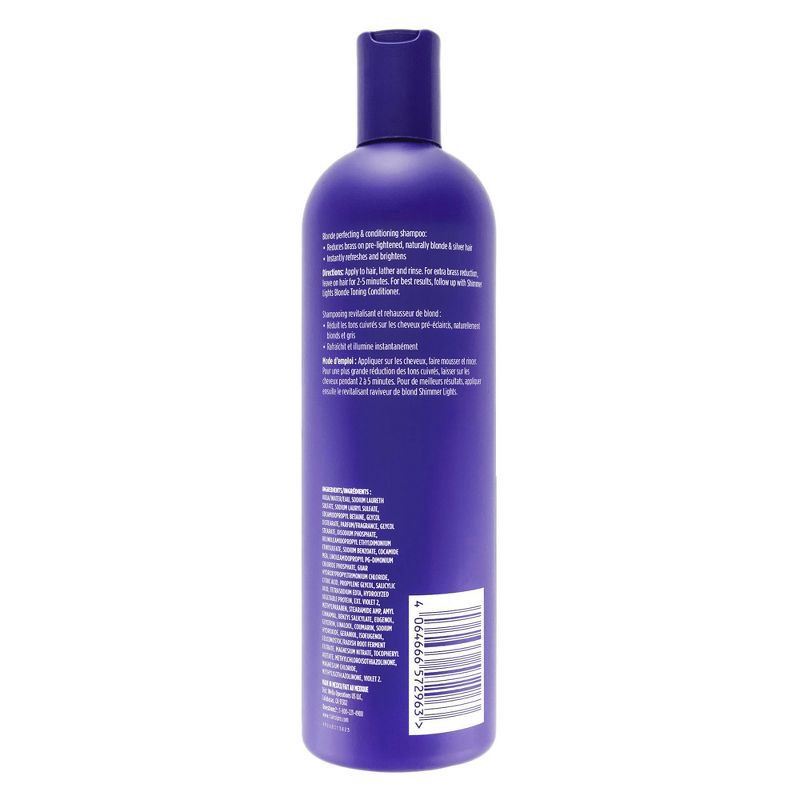 slide 2 of 5, Clairol Professional Shimmer Lights Blonde Toning Shampoo - 16 fl oz, 16 fl oz