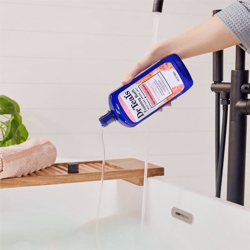 slide 3 of 5, Dr Teal's Restore & Replenish Pink Himalayan Orange Foaming Bubble Bath - 34 fl oz, 34 fl oz