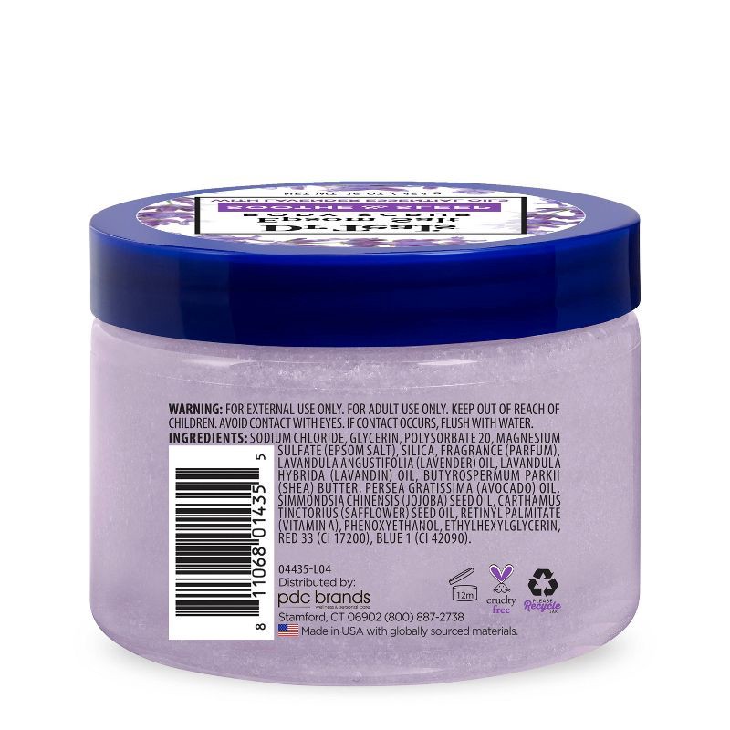 slide 7 of 8, Dr Teal's Exfoliate & Renew Lavender Epsom Salt Body Scrub - 16oz, 16 oz