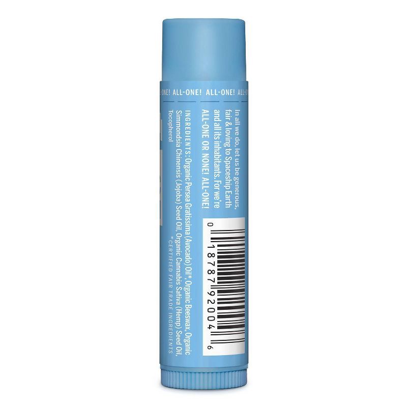 slide 2 of 4, Dr. Bronner's Organic Lip Balm Naked - .15oz, 0.15 oz