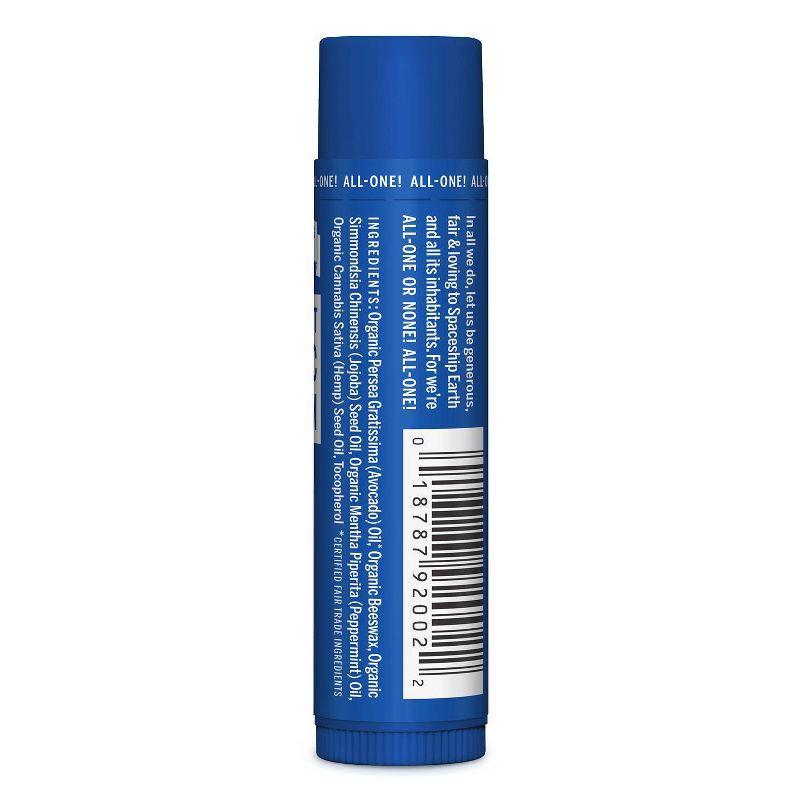 slide 2 of 4, Dr. Bronner's Organic Lip Balm Peppermint - .15oz, 0.15 oz