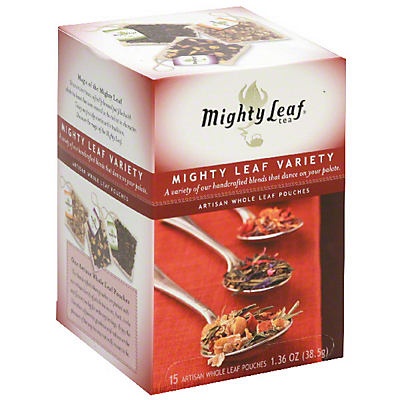 slide 1 of 1, Mighty Leaf Tea Gluten Free Holiday Variety Tea, 15 ct