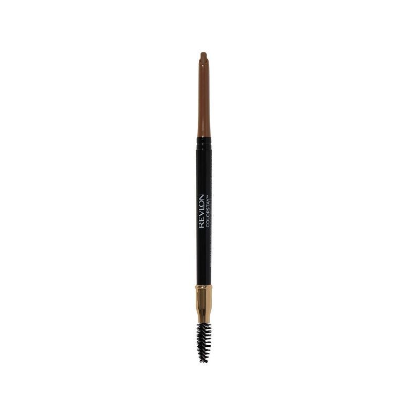 slide 1 of 9, Revlon ColorStay Waterproof Brow Pencil with Brush and Angled Tip - 210 Soft Brown - 0.012oz, 0.012 oz