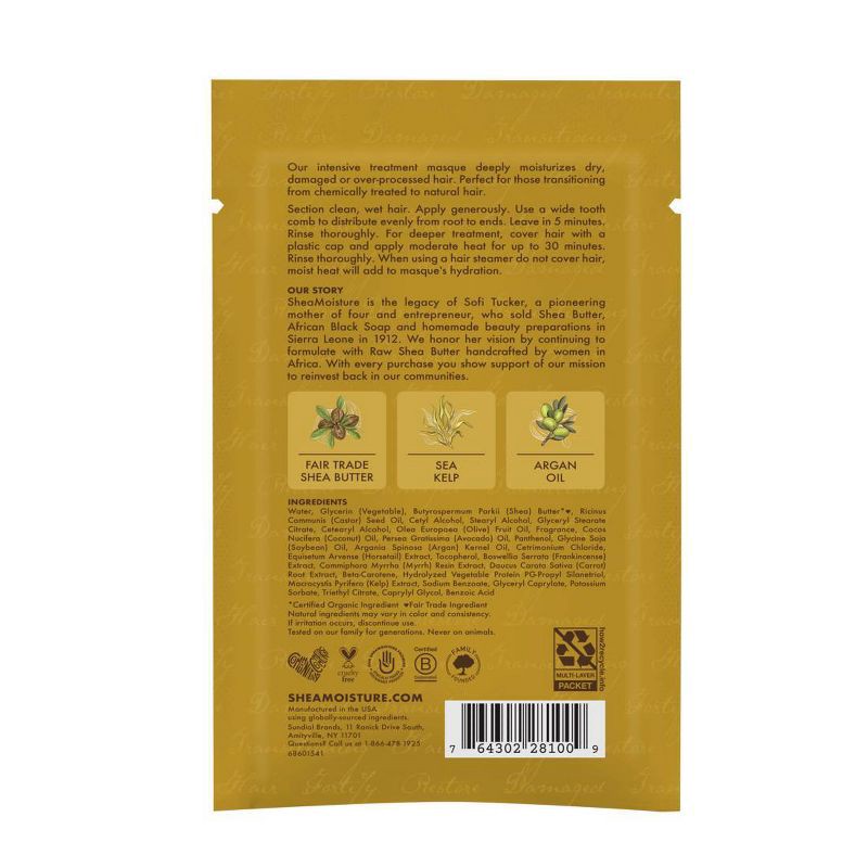 slide 2 of 5, SheaMoisture Raw Shea Butter Moisturizing Hair Mask - 2oz, 2 oz