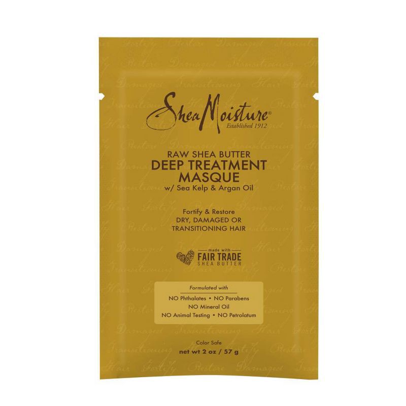 slide 2 of 6, SheaMoisture Raw Shea Butter Moisturizing Hair Mask - 2 fl oz, 2 fl oz