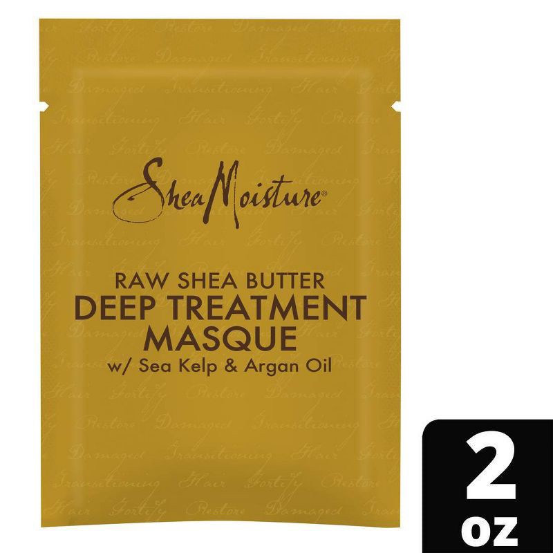 slide 1 of 6, SheaMoisture Raw Shea Butter Moisturizing Hair Mask - 2 fl oz, 2 fl oz