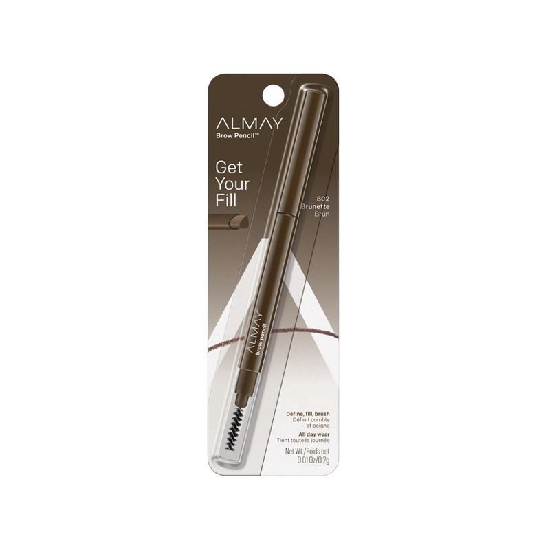 slide 5 of 8, Almay Brow Pencil 802 Brunette - 0.01oz, 0.01 oz