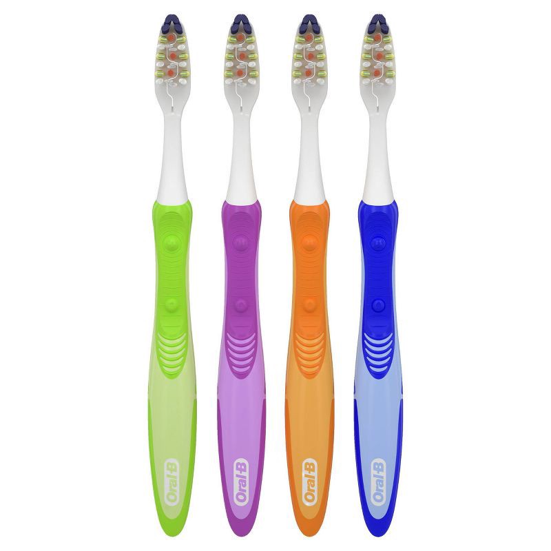 slide 2 of 10, Oral-B Pulsar Pro-Health Battery Powered Toothbrushes, Soft Bristles - 4ct, 4 ct