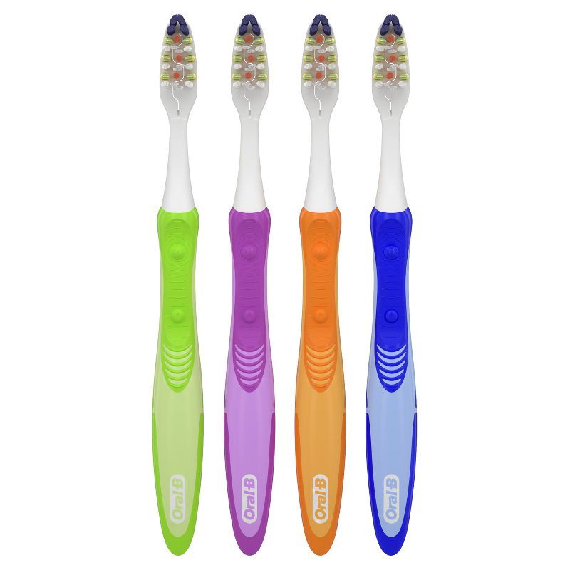 slide 10 of 11, Oral-B Pulsar Pro-Health Battery Powered Toothbrushes, Soft Bristles - 4ct, 4 ct