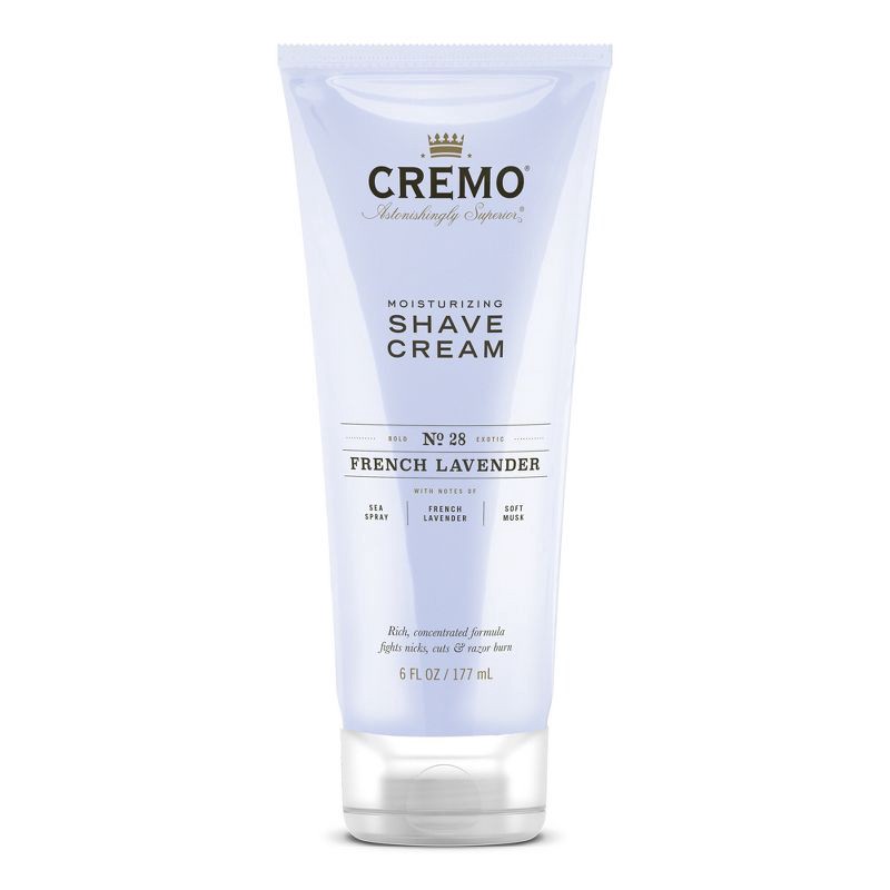 slide 1 of 8, Cremo French Lavender Shave Cream - 6 fl oz, 6 fl oz