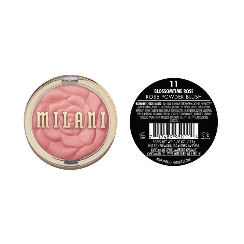 slide 5 of 5, Milani Rose Powder Blush - Blossomtime Rose 11 - 0.6oz, 11 x 0.6 oz