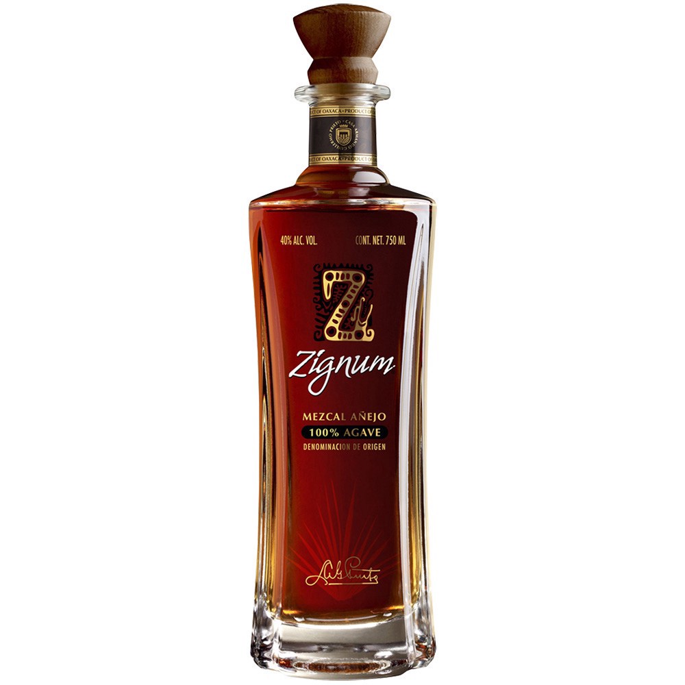 slide 1 of 1, Zignum Mezcal Anejo, 750 ml