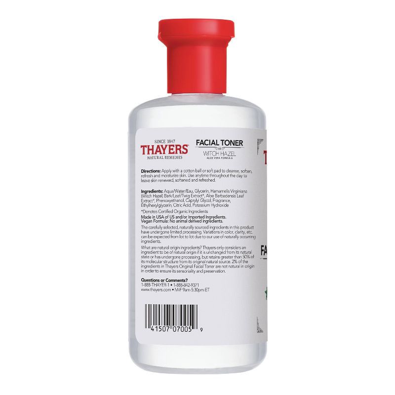 slide 2 of 10, Thayers Natural Remedies Witch Hazel Alcohol Free Original Toner – 12oz, 12 oz