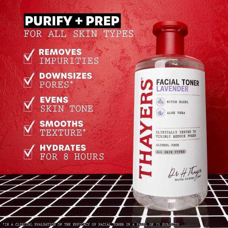 slide 4 of 9, Thayers Natural Remedies Witch Hazel Alcohol Free Lavender Facial Toner - 12 fl oz, 12 fl oz