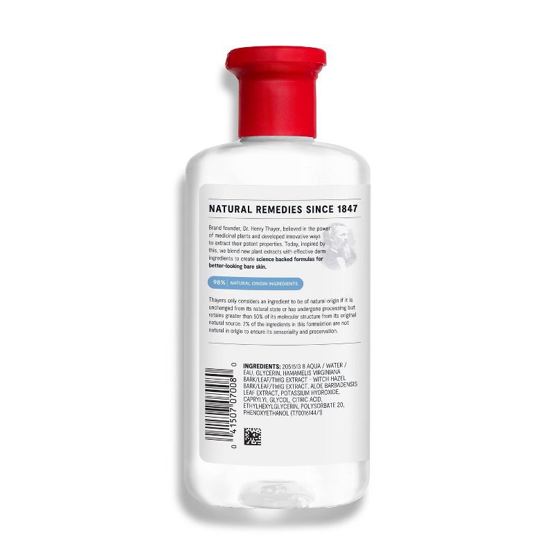slide 2 of 9, Thayers Natural Remedies Witch Hazel Alcohol Free Unscented Toner - 12 fl oz, 12 fl oz