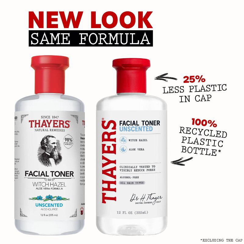 slide 3 of 9, Thayers Natural Remedies Witch Hazel Alcohol Free Unscented Toner - 12 fl oz, 12 fl oz