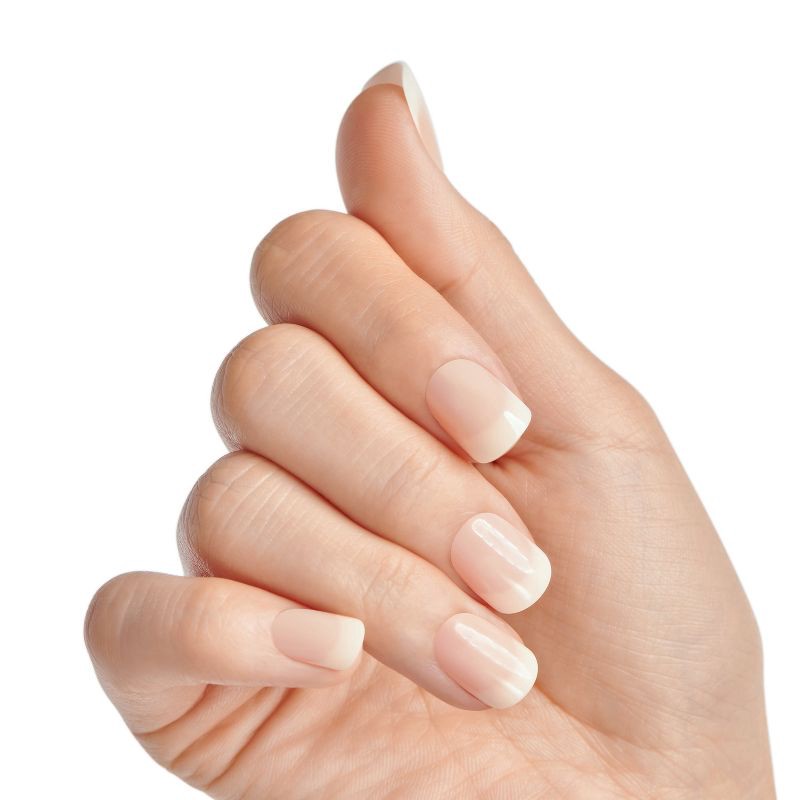 slide 2 of 13, KISS Products KISS Salon Acrylic Nude French False Nails - Breathtaking - 28ct, 28 ct