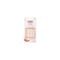 KISS Products KISS Salon Acrylic Nude French False Nails - Breathtaking - 28ct