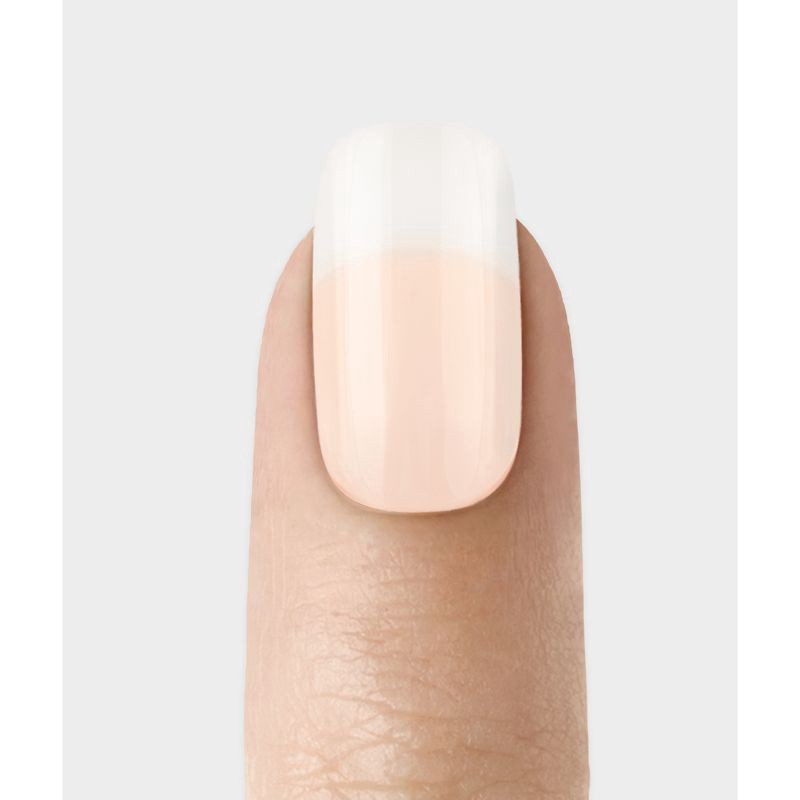 slide 3 of 6, KISS Products Kiss Nails Salon Acrylic Nude French Manicure - Cashmere - 28ct, 28 ct