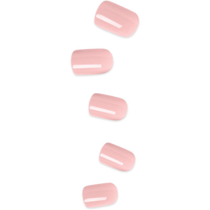 slide 4 of 5, KISS Gel Fantasy Ready-To-Wear Fake Nails - Pink - 28ct, 28 ct
