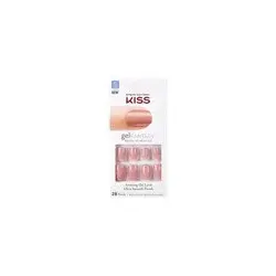 KISS Gel Fantasy Ready-To-Wear Fake Nails - Pink - 28ct