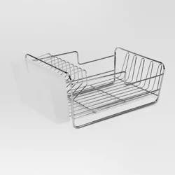 Dish Racks with Utensil Tray Matte Nickel Small - Threshold