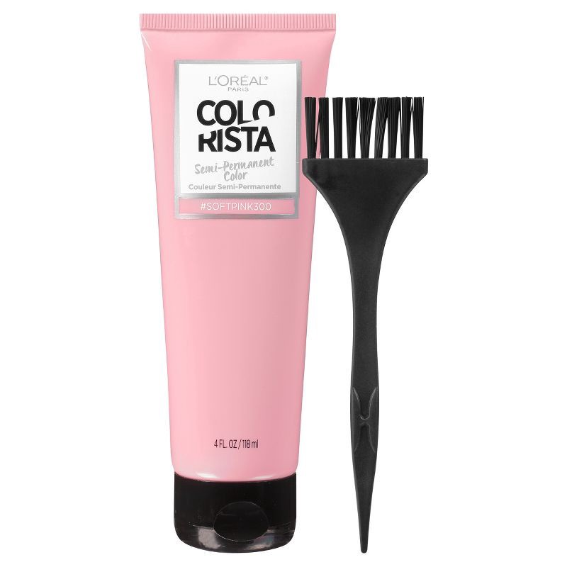 slide 4 of 8, L'Oreal Paris Colorista Semi-Permanent Temporary Hair Color - Light Blonde/Soft Pink - 4 fl oz, 4 fl oz