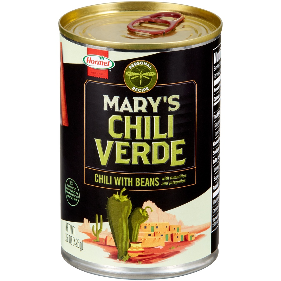 slide 1 of 6, Hormel Mary's Chili Verde 15 oz, 15 oz