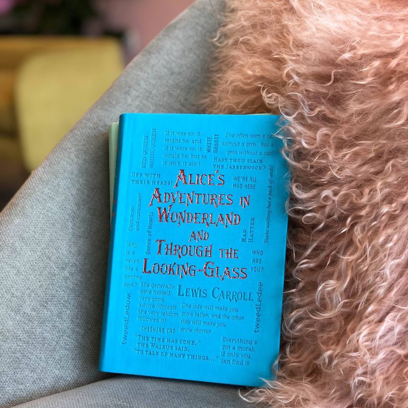 slide 5 of 5, Canterbury Alice's Adventures in Wonderland and Through the Looking-Glass (Paperback) (Lewis Carroll), 1 ct