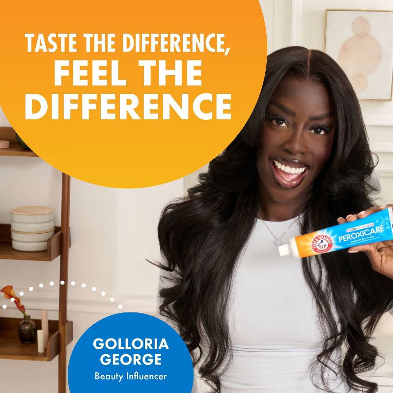 slide 3 of 10, ARM & HAMMER PeroxiCare Gum Health Anticavity Flouride Toothpaste - 6oz/2ct, 2 ct; 6 oz