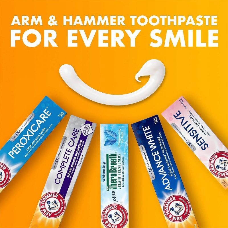 slide 9 of 10, ARM & HAMMER PeroxiCare Gum Health Anticavity Flouride Toothpaste - 6oz/2ct, 2 ct; 6 oz