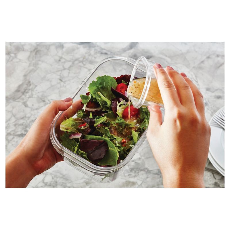 slide 4 of 10, Rubbermaid 2pk 0.5 Cup Brilliance Food Storage Containers, 2 ct