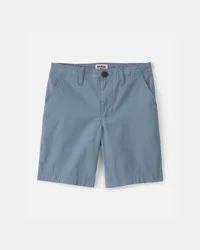 Oshkosh Boys Twill Flat-Front Shorts - Blue - Size 12