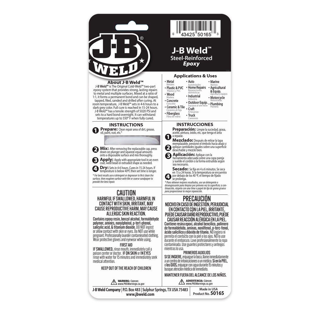 slide 2 of 5, Jb Epoxy Syrng .85Oz, 1 ct