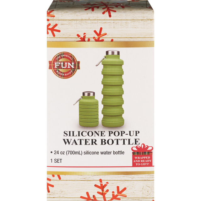 slide 1 of 1, SAMSONICO Silicone Collapsible Bottle, 1 ct