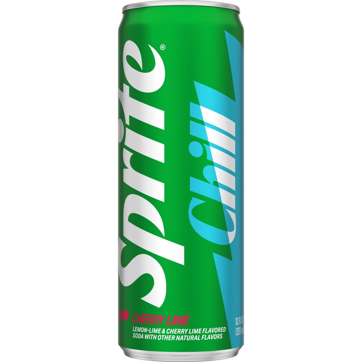 slide 1 of 13, Sprite Chill Cherry Lime Natural Flavor Soda Soft Drink Slim Can- 12 fl oz, 12 fl oz